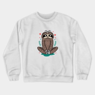 Sloth Cute Design Crewneck Sweatshirt